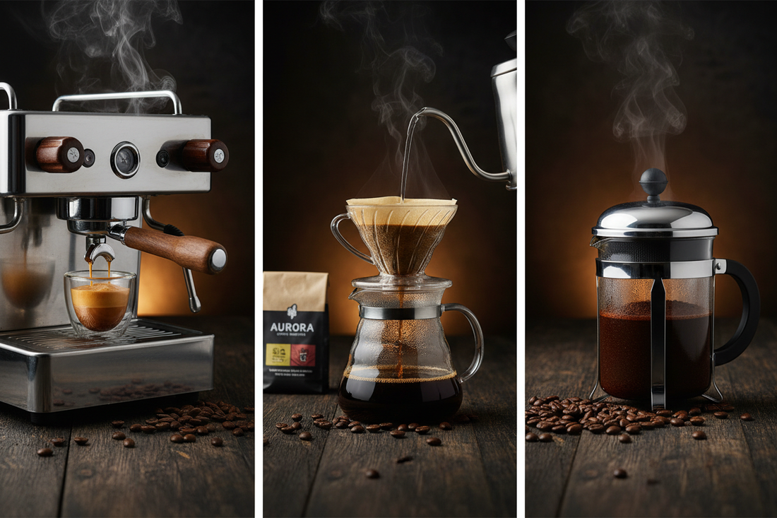 How to Brew the Perfect Cup: Espresso, Pour-Over & French Press with Big Oak Coffee