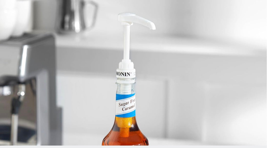 MONIN Syrup Pump 10ml, Fits 1L PET and 25cl Bottles, Easy-Pour Fitting